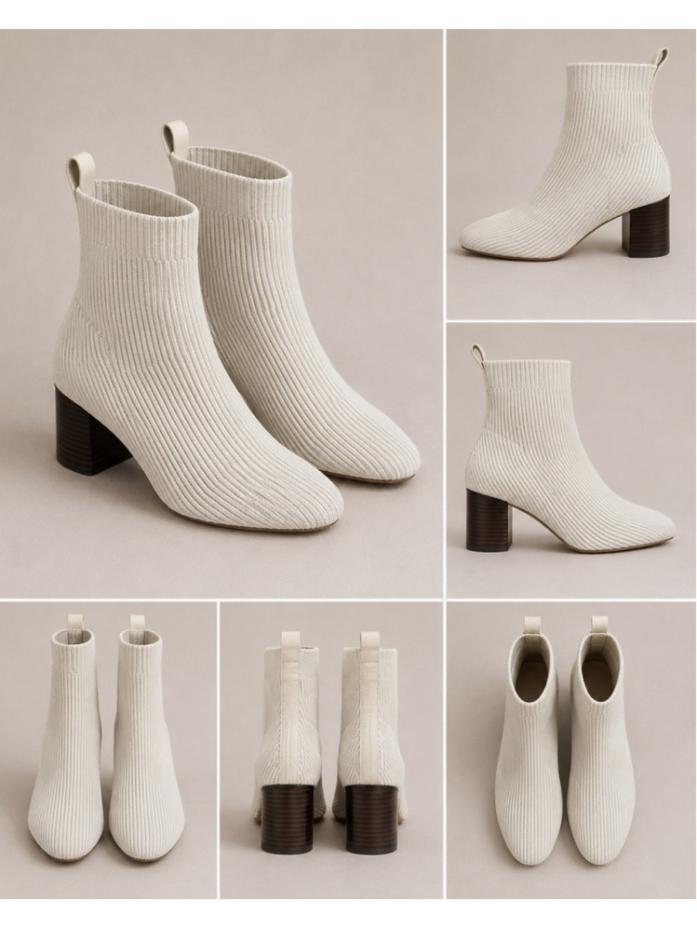 Women's Everlane Ankle Boots & Booties Size 6 Beige Summer Sale